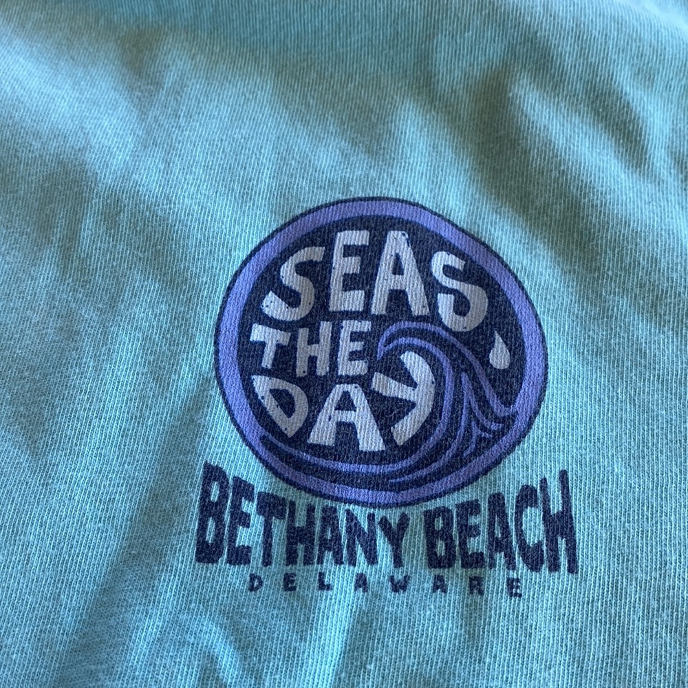 Dewey Beach Seas The Day men’s t-shirt - Picture 2 of 4